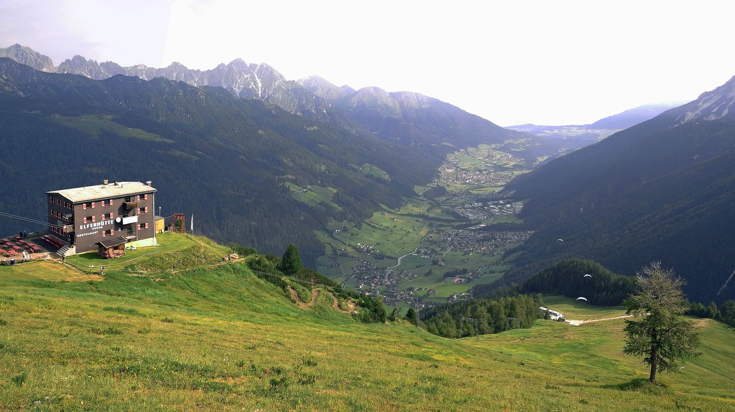 Sommertag hoch über dem Stubaital